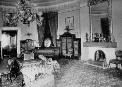 Salon owalny w Białym Domu, Waszyngton DC, USA, 1908 r. autorstwa Unbekannt