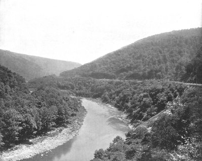 Packsaddle, Allegheny Mountains, Pensylwania, USA, ok. 1900. autorstwa Unbekannt
