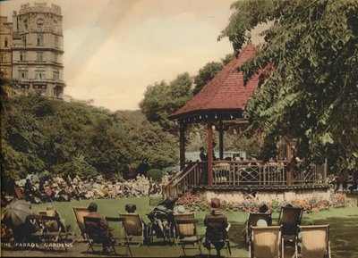 Ogrody Parady, Bath, Somerset, ok. 1925 r. autorstwa Unbekannt