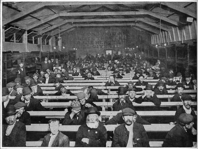The Penny Sit-Up, schron Armii Zbawienia, Blackfriars, Londyn, c1900 1901 autorstwa Unbekannt