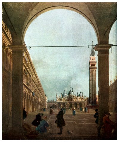 Piazza, Wenecja, ok. 1756 1956 r autorstwa Unbekannt