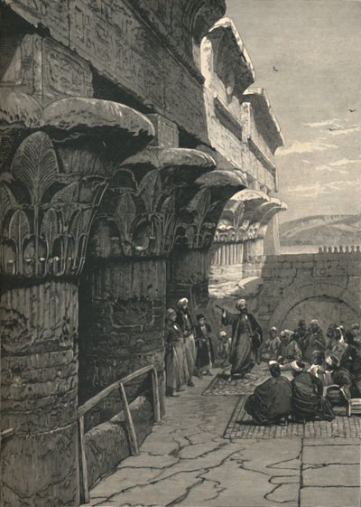 Sala kolumnowa Ezneh, 1879, 1886 autorstwa Unbekannt