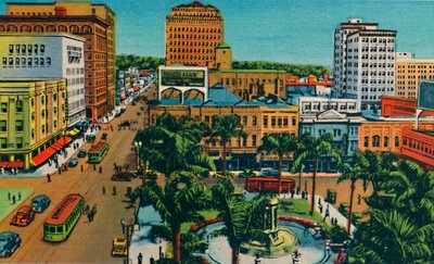 Plac. San Diego, Kalifornia, ok. 1941 r. autorstwa Unbekannt