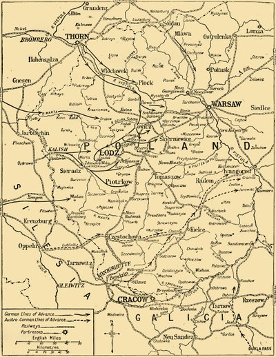 Kampania polska, 1914, ok. 1920. autorstwa Unbekannt