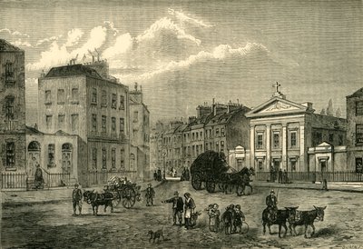 Polygon, Somers Town, 1850, c1876. autorstwa Unbekannt