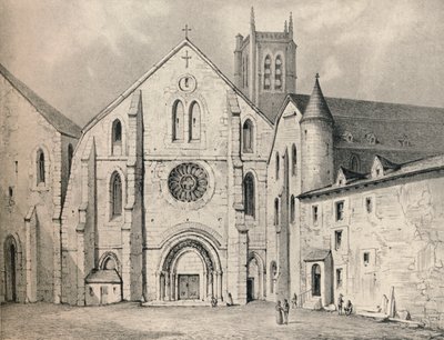 Portal opactwa św Genevieve, 1915 autorstwa Unbekannt