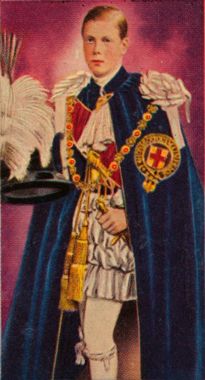 Książę Walii podczas swojej inwestytury jako Rycerz Podwiązki, 1911 1935 autorstwa Unbekannt