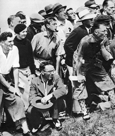 Książę Walii pali fajkę na Open Golf Championship, St Andrews, ok. 1930 autorstwa Unbekannt