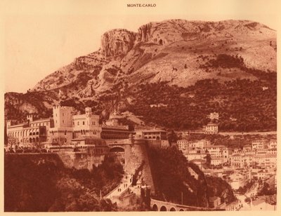 Pałac Książęcy i la Condamine, Monte Carlo, 1930. autorstwa Unbekannt