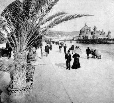 Promenade des Anglais, Nicea, Francja, koniec XIX wieku autorstwa Unbekannt