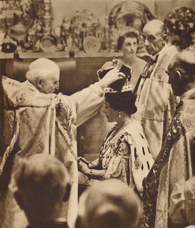Królowa koronowana, 12 maja 1937 autorstwa Unbekannt
