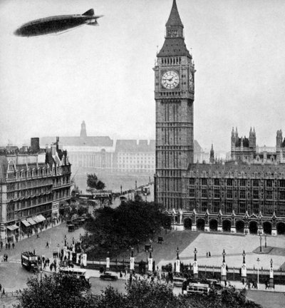 R101 przechodzący nad Izbą Gmin, 14 października 1929 1936 autorstwa Unbekannt