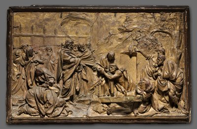 Wskrzeszenie Łazarza, ca. 1725-50. autorstwa Unbekannt