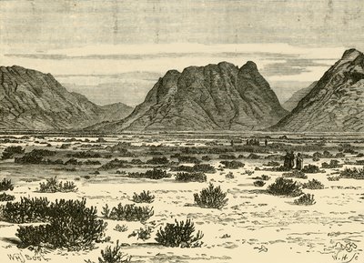 Góra Synaj Ras Sufsafeh, 1890. autorstwa Unbekannt