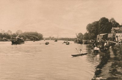 The Reach, Walton-on-Thames, 1902 autorstwa Unbekannt