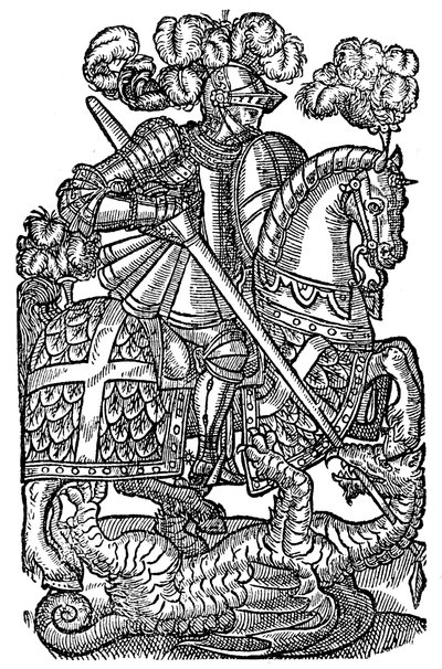 Rycerz Czerwonego Krzyża, 1598, 1893 autorstwa Unbekannt