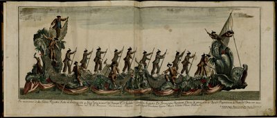 Regaty w Wenecji na cześć księcia Edwarda 1739-1767, księcia Yorku, 4 czerwca 1764, ok. 1764 autorstwa Unbekannt