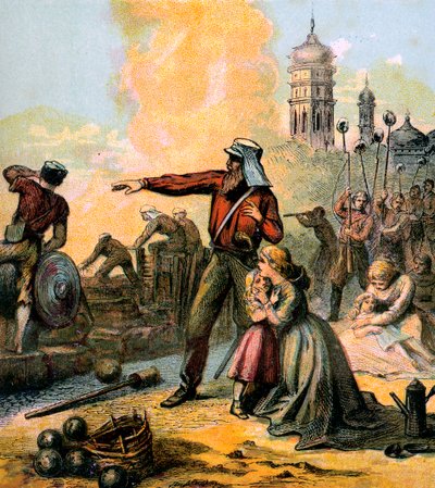 Ulga Lucknowa, 1857 c1850s autorstwa Unbekannt