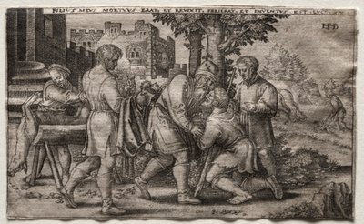 Powrót syna marnotrawnego, 1500s. autorstwa Unbekannt