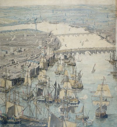 Panorama Rheinbecka, ok. 1807 r. autorstwa Unbekannt