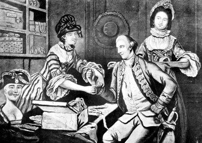 Konkurencyjni Milliners, 1770 autorstwa Unbekannt