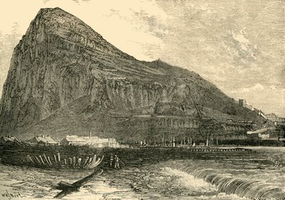 Skała Gibraltarska, 1890. autorstwa Unbekannt