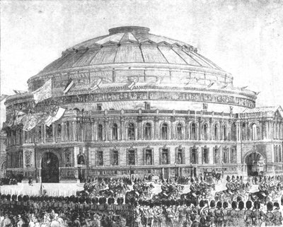 Royal Albert Hall, 1871: Otwarta przez królową Wiktorię, 29 marca 1901. autorstwa Unbekannt