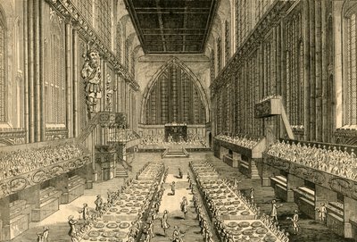 Królewski Bankiet w Guildhall, 1761, 1897. autorstwa Unbekannt