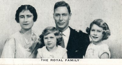 Rodzina królewska, ok. 1936 1937 autorstwa Unbekannt