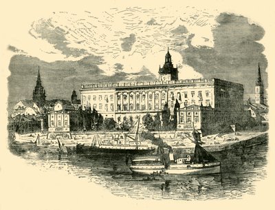 Pałac Królewski, Sztokholm, 1890. autorstwa Unbekannt