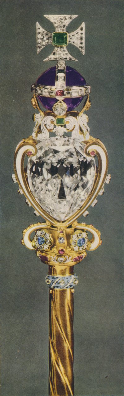 Królewskie Berło z Krzyżem, 1937. autorstwa Unbekannt