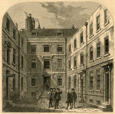 Dom Towarzystw Królewskich w Crane Court, 1897. autorstwa Unbekannt