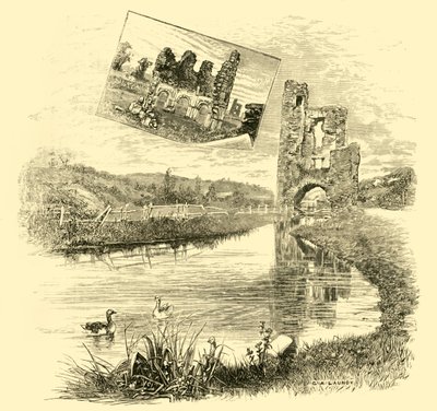 Ruiny opactwa Mellifont, 1898. autorstwa Unbekannt