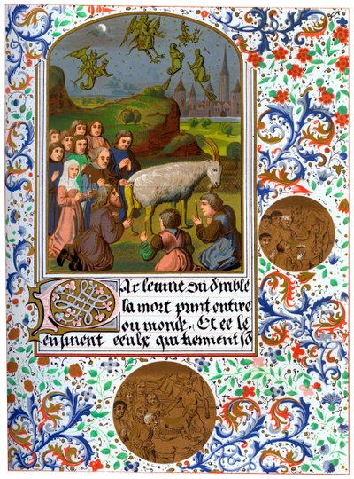Szabat w Vaudois we Francji, ok. XIII w. 1849 r. autorstwa Unbekannt