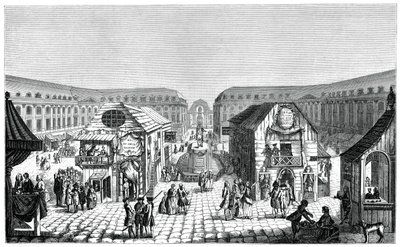 Jarmark Świętego Owidiusza, 1885 autorstwa Unbekannt
