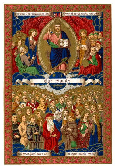 Święci, 1886 autorstwa Unbekannt