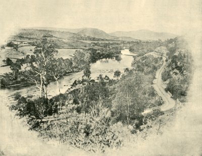 Droga do stawów łososiowych, 1901. autorstwa Unbekannt