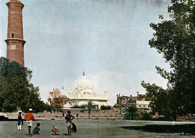 Samadhi Ranjita Singha, Lahore, Indie, ok. 1890 r. autorstwa Unbekannt