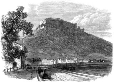 Saska twierdza Königstein nad Łabą koło Drezna, Niemcy, 1866 r. autorstwa Unbekannt