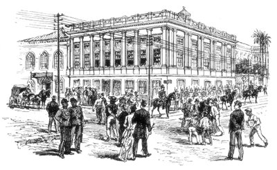 Dom Senatu, Rio De Janeiro, Brazylia, 1892 r. autorstwa Unbekannt