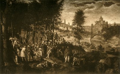 Kazanie św. Jana Chrzciciela, ok. 1550, 1903. autorstwa Unbekannt