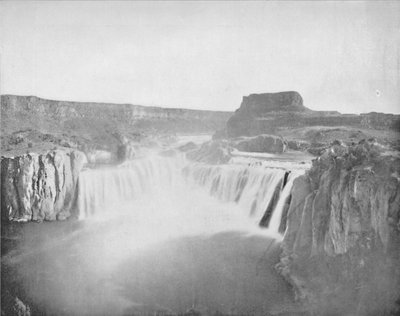 Wodospady Shoshone, XIX wiek autorstwa Unbekannt
