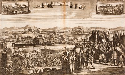 Oblężenie Bonn, 1689 Od: Scena wojny. autorstwa Unbekannt