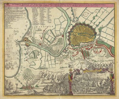 Oblężenie Gdańska, 1734, lata 30. XVIII w. autorstwa Unbekannt