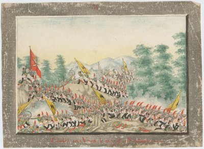 Oblężenie Warny we wrześniu 1828, 1829 autorstwa Unbekannt