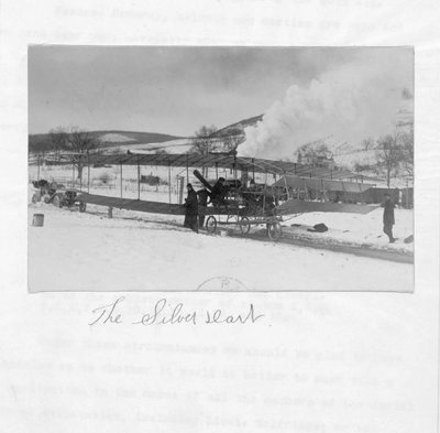 Srebrna strzałka AEA Drome nr 4 autorstwa Alexandra Grahama Bella, 1908 r. autorstwa Unbekannt