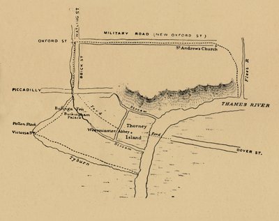 Sytuacja w Westminsterze, 1908 r. autorstwa Unbekannt