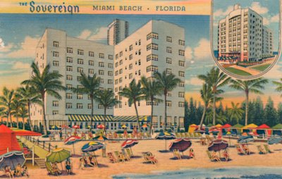 Władca. Miami Beach, Floryda, ok. 1940 r. autorstwa Unbekannt