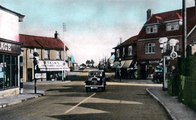 The Square, Braunton, Devon, początek XX wieku autorstwa Unbekannt