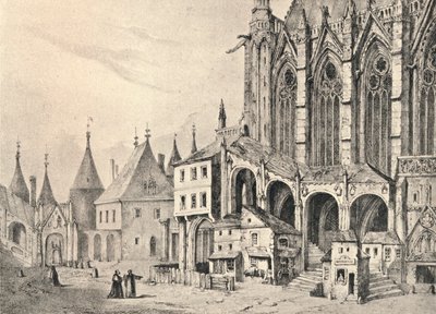 Klatka schodowa Sainte-Chapelle, 1700 1915 autorstwa Unbekannt